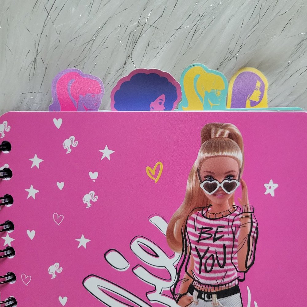 Barbie Tabbed Notebook - Picture 4 of 9